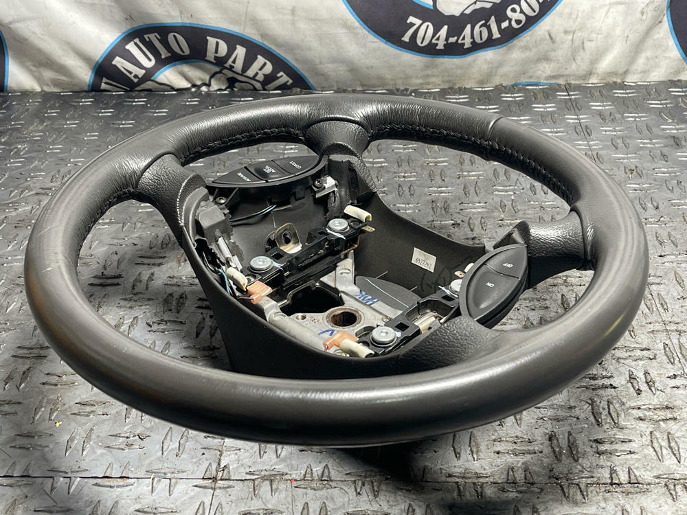 2003-04 Mustang SVT Cobra OEM Leather Double Wrapped Steering Wheel 36k Mile 305