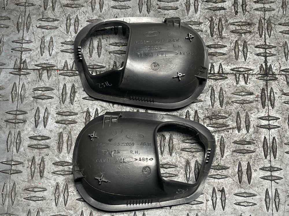 2003-04 Ford Mustang SVT Cobra Dark Charcoal Door Handle Bezels 36k Miles 305