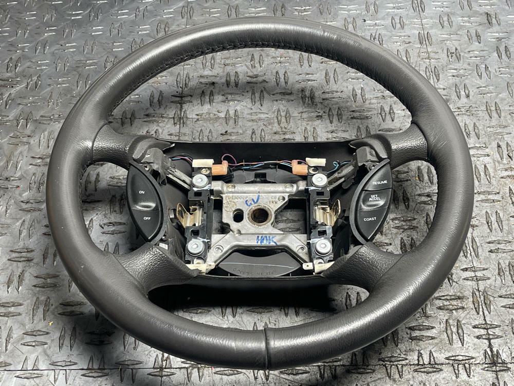 2003-04 Mustang SVT Cobra OEM Leather Double Wrapped Steering Wheel 36k Mile 305