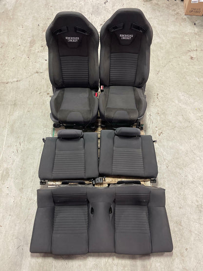 2011-14 Ford Mustang Boss 302 Recaros Cloth 87k Miles 307