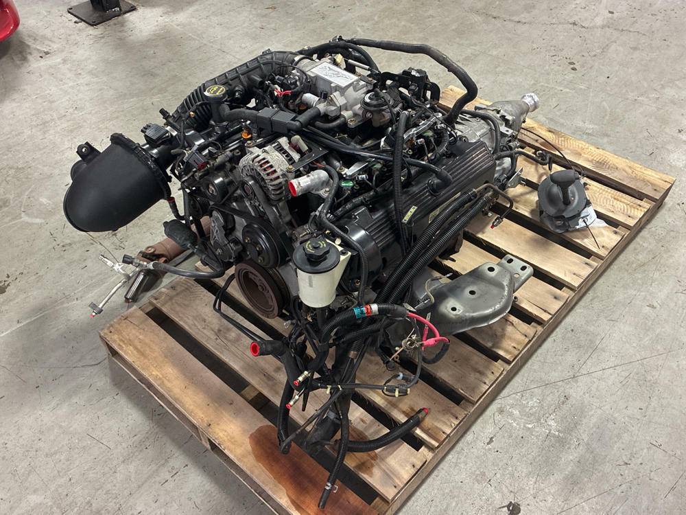 2001 Ford Mustang GT 4.6 v8 Engine & 4r70 Automatic Trans 38k Miles 302