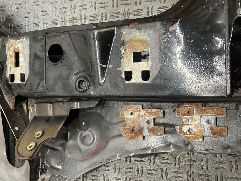 1987-93 Ford Mustang Driver LH Door Jam Rust Repair 304