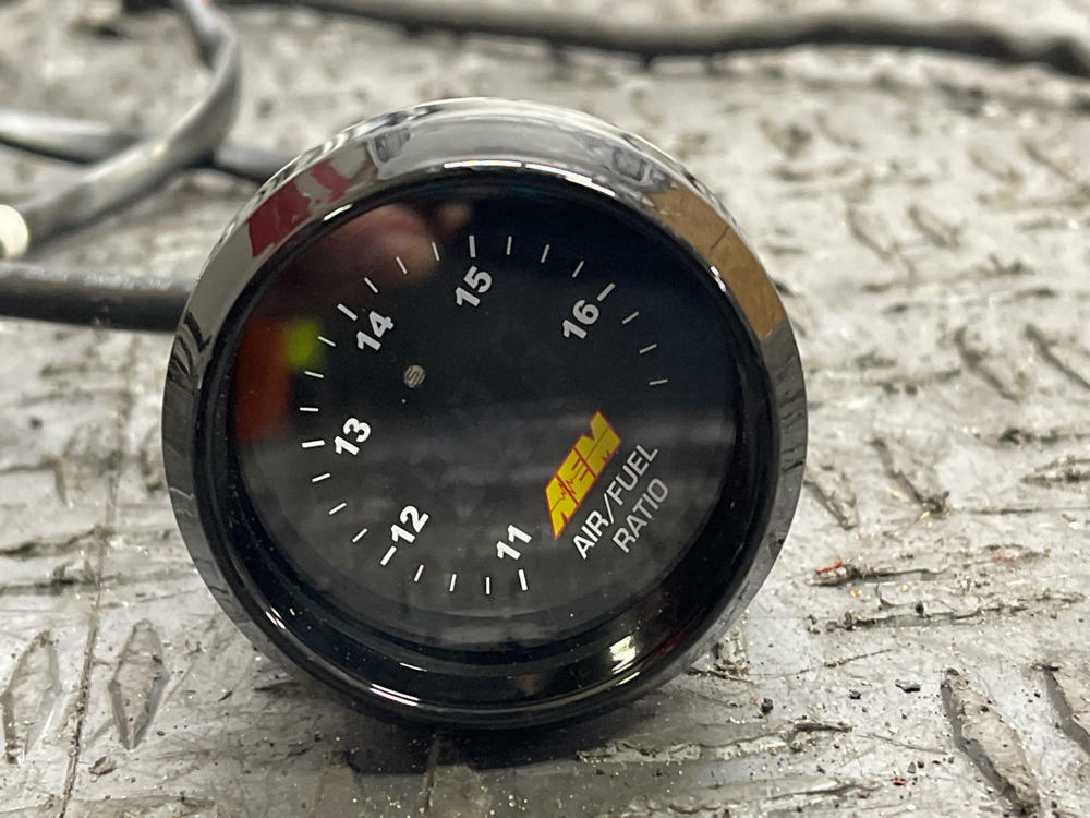 AEM 4110 Classic Digital Wideband AFR Gauge Kit- Dark Face 304