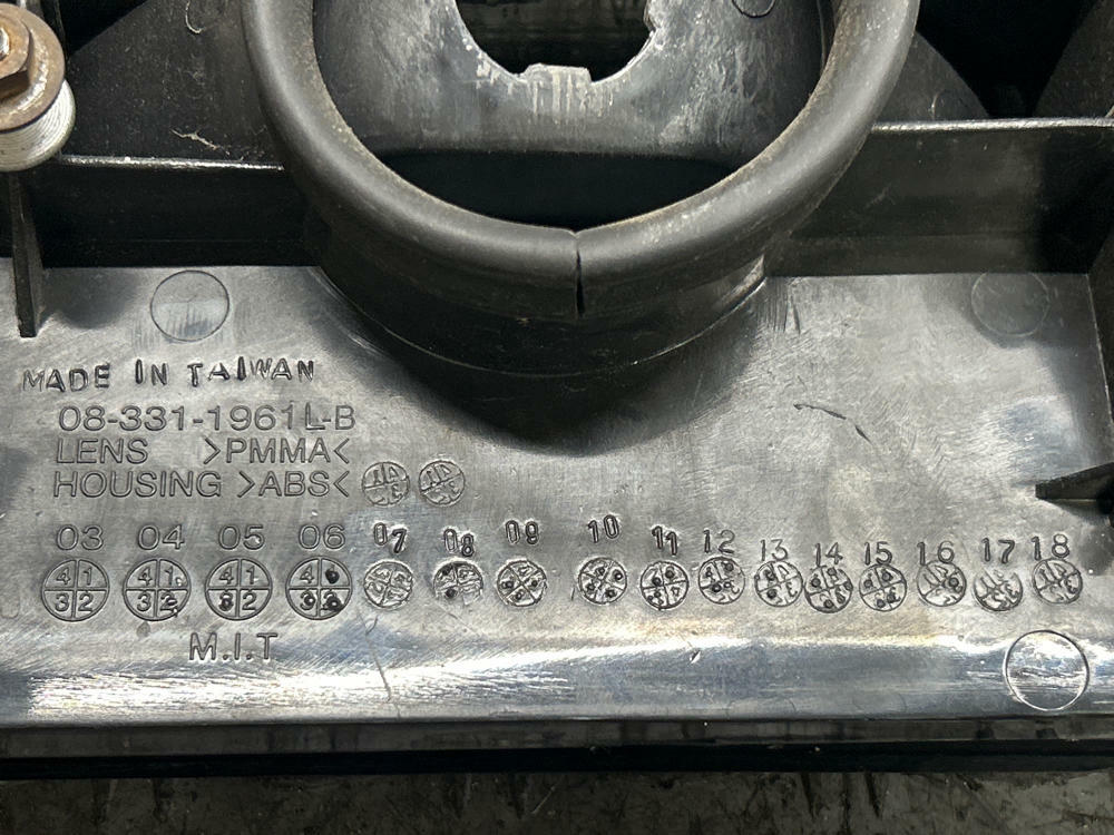 1987-93 Ford Mustang Smoked Taillights 304