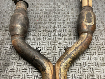 2003-04 Ford Mustang SVT Cobra Custom X-Pipe Catted Missing Pieces- DENTED 304