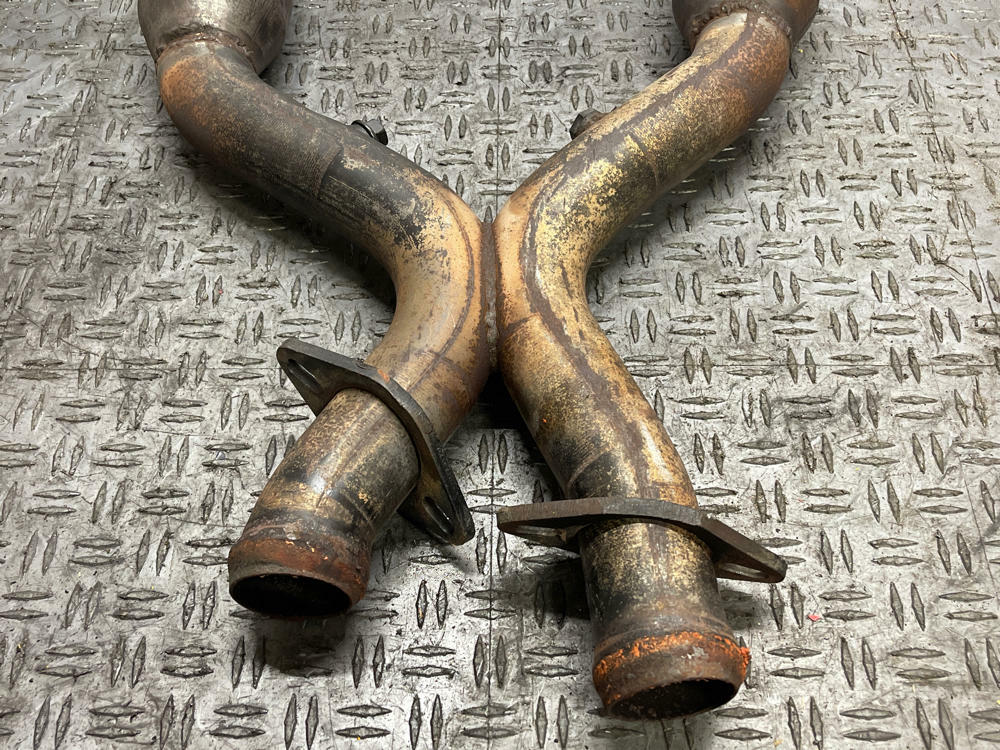 2003-04 Ford Mustang SVT Cobra Custom X-Pipe Catted Missing Pieces- DENTED 304