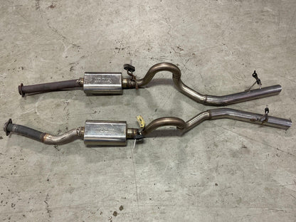 1979-93 Ford Mustang 2.5" Cat Back w/ Kooks Mufflers- FOR SRA 304