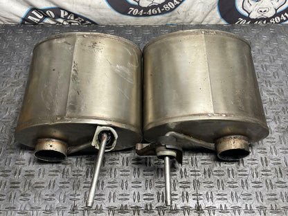 2018-23 Ford Mustang GT Corsa Muffler Pair- Mufflers Only, Slightly Dented 301