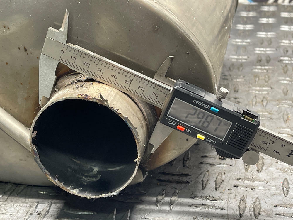 2018-23 Ford Mustang GT Corsa Muffler Pair- Mufflers Only, Slightly Dented 301