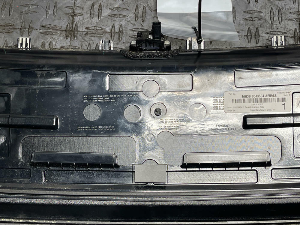 2018-23 Ford Mustang Mach One Trunk Filler Panel 299