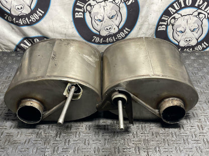 2018-23 Ford Mustang GT Corsa Muffler Pair- Mufflers Only, Slightly Dented 301