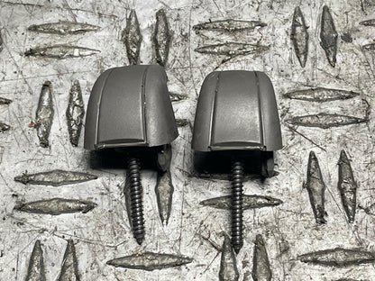 1999-04 Ford Mustang OEM Coat Hanger Clip Pair- for Coupe, Dark Charcoal 295