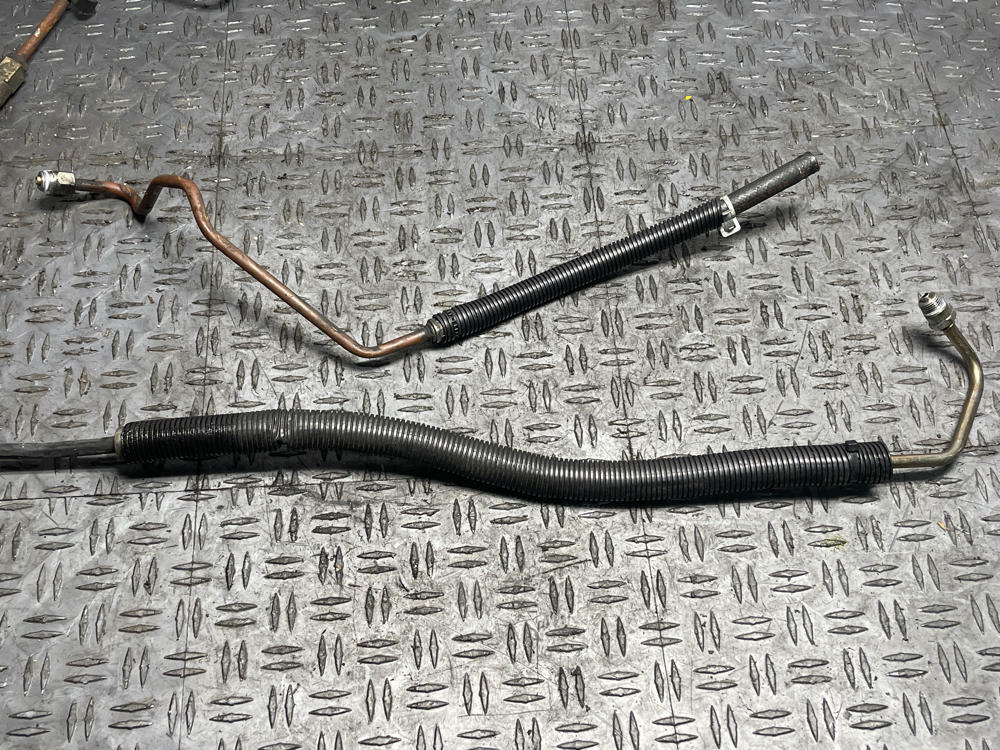 2003-04 Ford Mustang Mach One Power Steering Line Pair- for Rack, 19k Miles 295