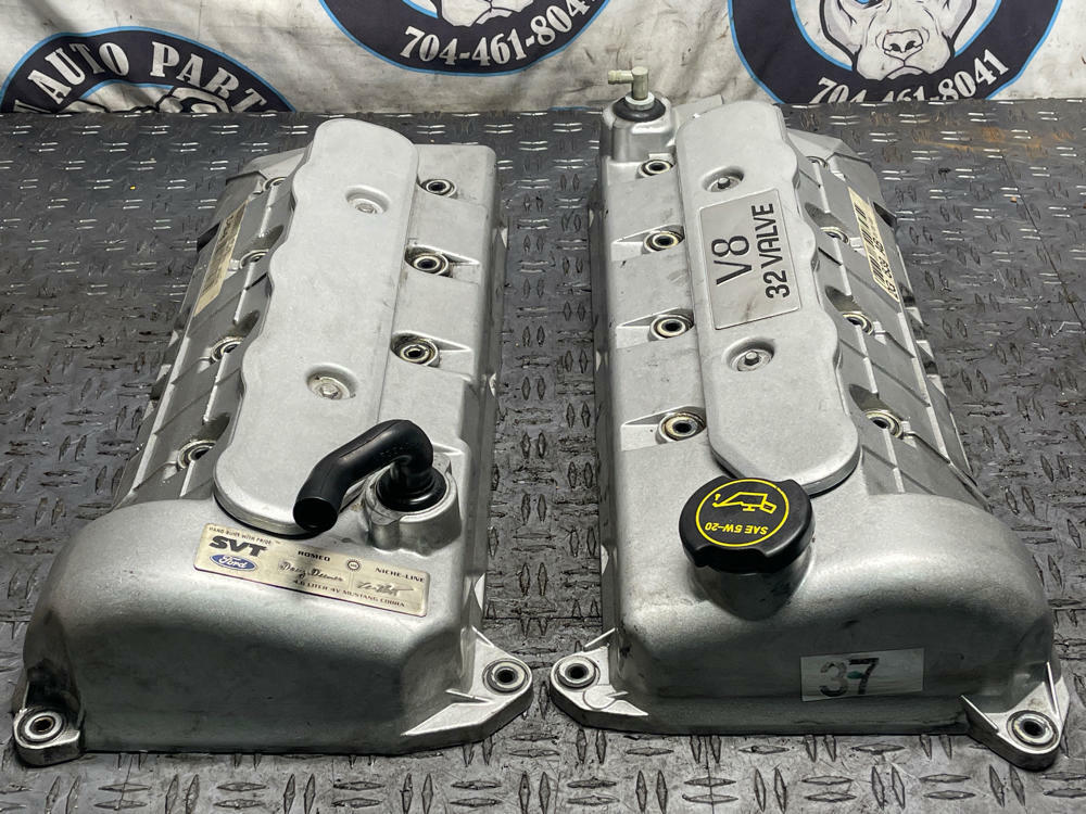 2003-04 Ford Mustang SVT Cobra Valve Covers 13K Miles 308