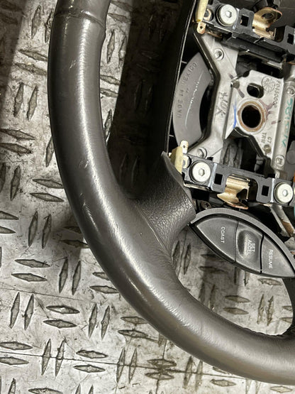 2003-04 Ford Mustang SVT Cobra Double Wrapped Leather Steering Wheel 304