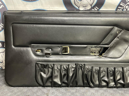 1987-93 Ford Mustang OEM Black Door Panels 304