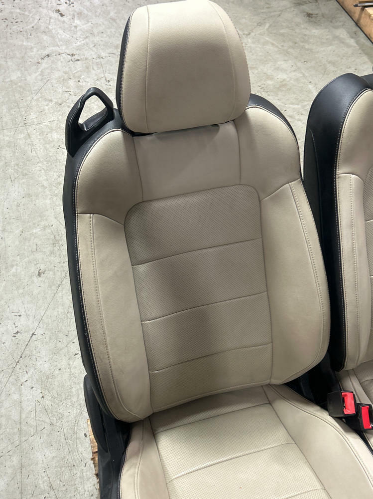2015-23 Ford Mustang Convertible Leather Seats Front & Rear 312