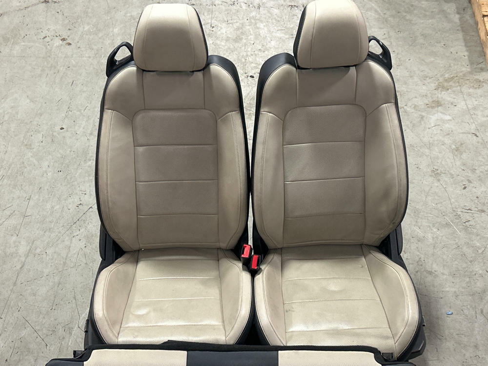 2015-23 Ford Mustang Convertible Leather Seats Front & Rear 312