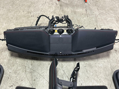 2018-23 Ford Mustang Show Stopper Red Interior Swap 310