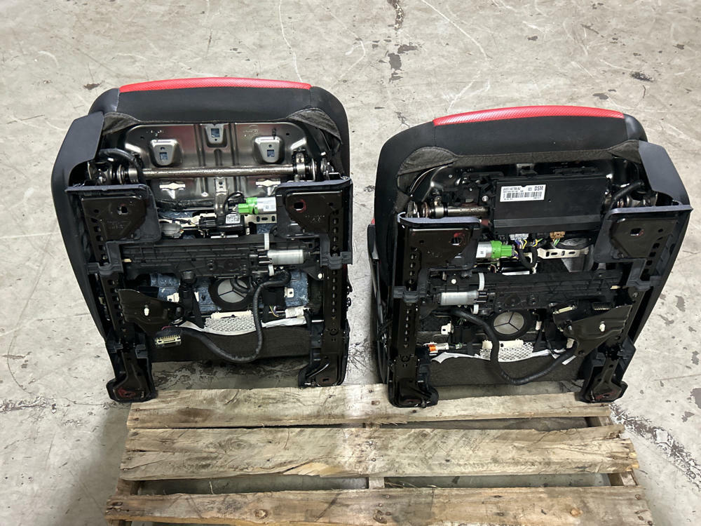 2018-23 Ford Mustang Show Stopper Red Interior Swap 310