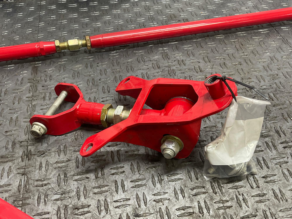 2011-14 Ford Mustang GT BMR Control Arms & Adjustable Pan Hard Bar 307