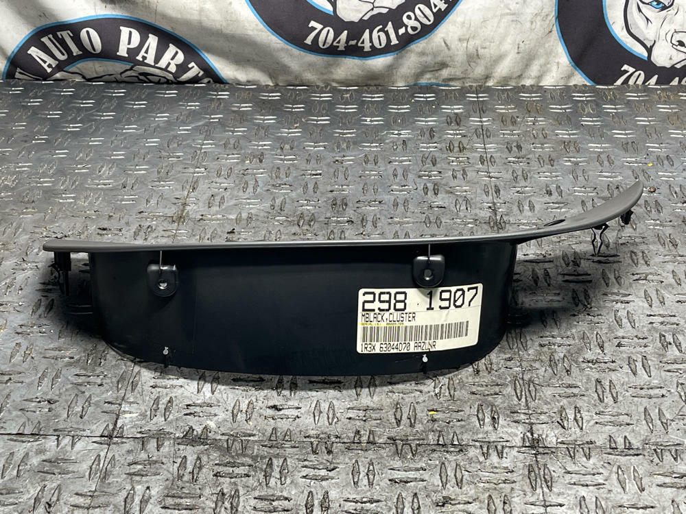 1999-04 Ford Mustang GT Dark Charcoal Instrument Cluster Bezel MINT 302