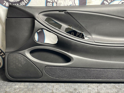 1999-04 Ford Mustang Dark Charcoal Door Panels LH RH Mint 38k Miles 302