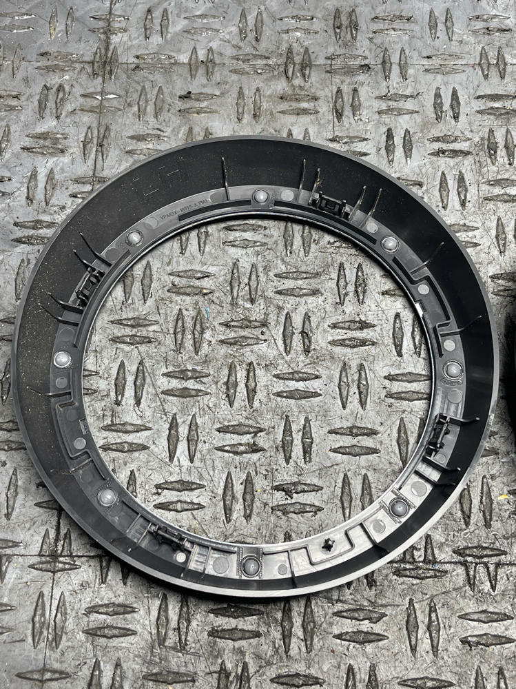2011-14 Ford Mustang Premium Door Panel Speaker Chrome Ring Trim 294