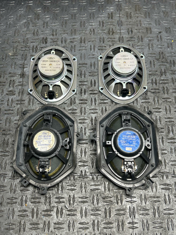 2011-14 Ford Mustang Speaker Set Front & Rear 294