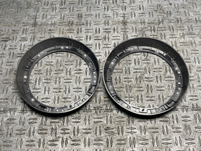 2011-14 Ford Mustang Premium Door Panel Speaker Chrome Ring Trim 294