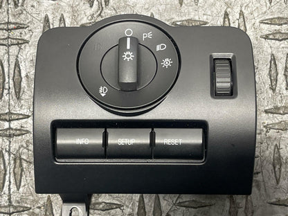 2011-14 Ford Mustang Head Light Control Knob/Switch Panel 294