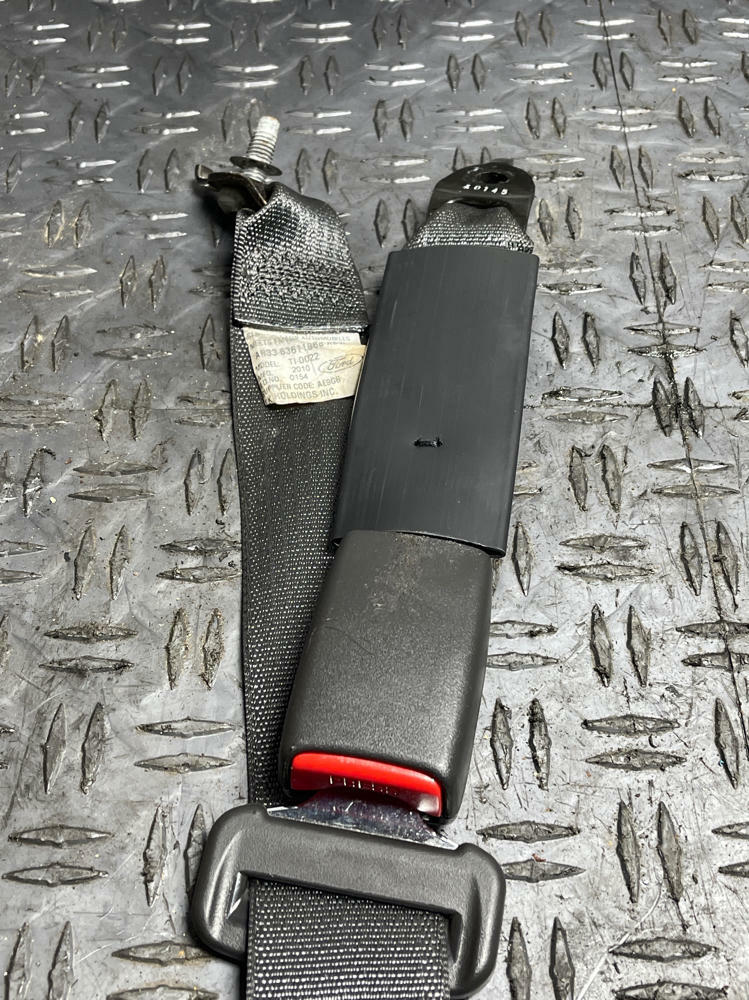 2011-14 Ford Mustang Rear Driver LH Seat Belt & Buckle- FOR COUPE 294