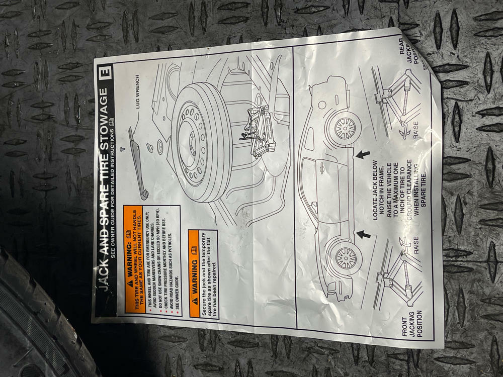 2011-14 Ford Mustang Spare Tire Kit 294