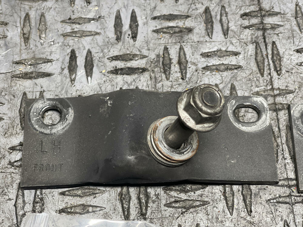 1979-04 Ford Mustang Quad Shock Mouting Brackets- FRAME RAIL SIDE 304