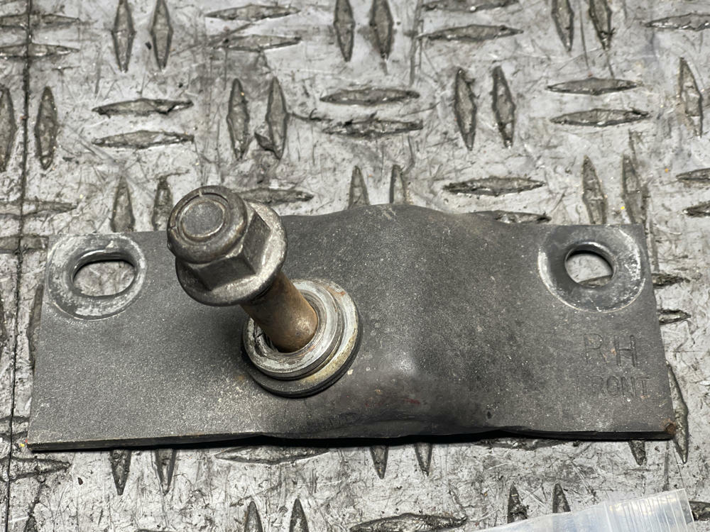 1979-04 Ford Mustang Quad Shock Mouting Brackets- FRAME RAIL SIDE 304