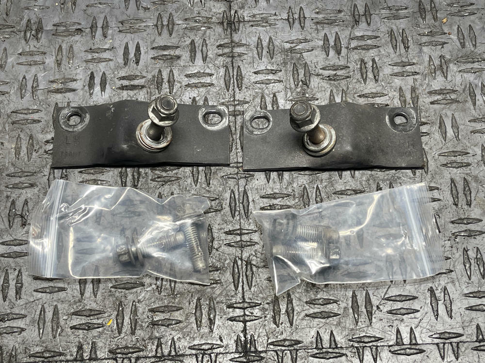 1979-04 Ford Mustang Quad Shock Mouting Brackets- FRAME RAIL SIDE 304