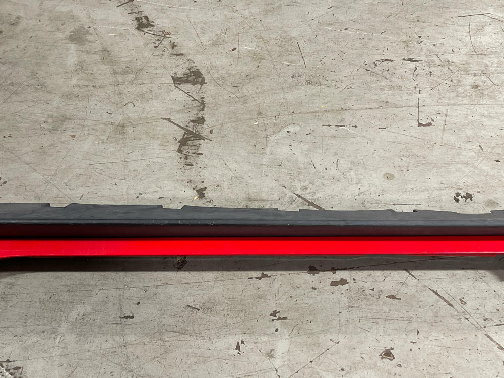 2015-23 Ford Mustang Driver LH Side Skirt Rocker Race Red PQ 56k Miles 310