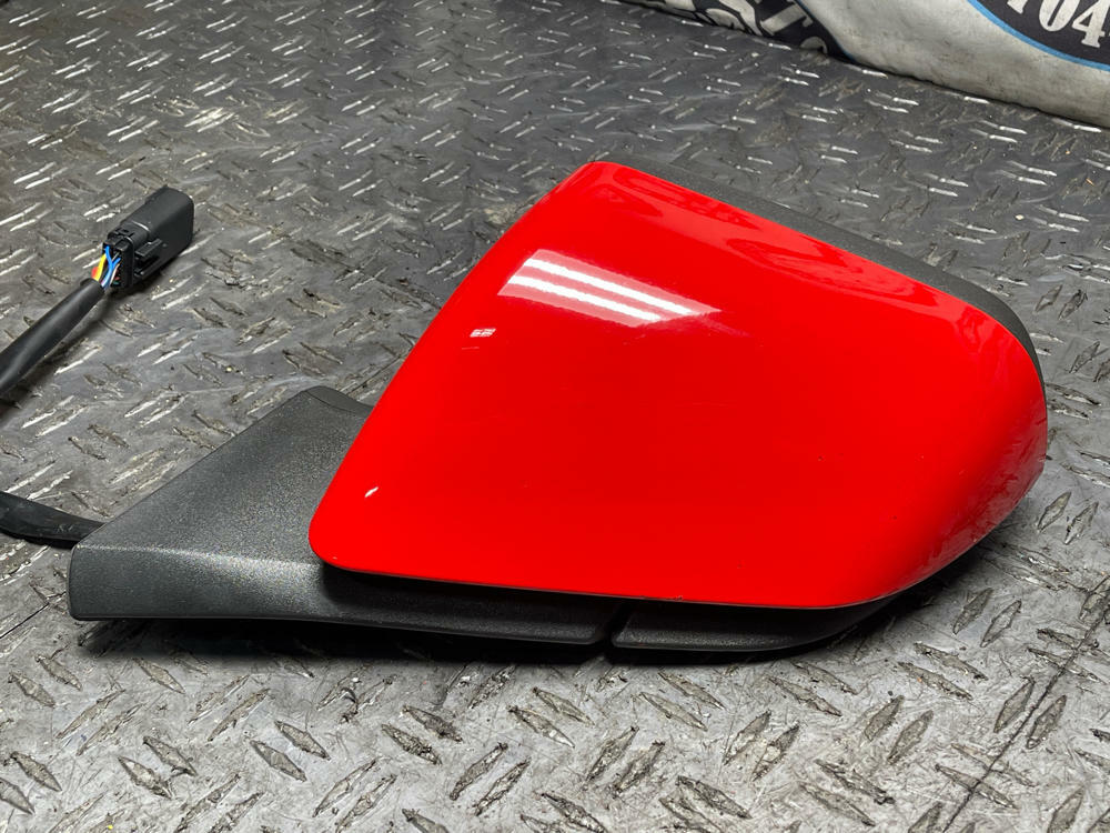 2015-23 Ford Mustang Driver LH Mirror Race Red PQ 56k Miles 310