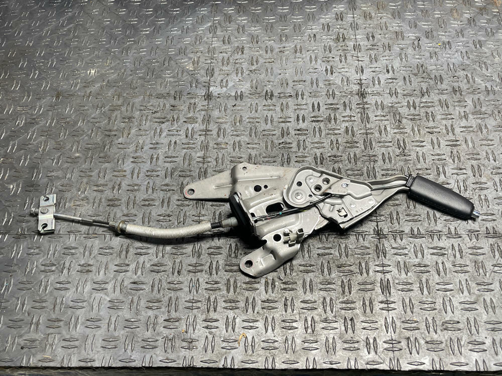 2018-23 Ford Mustang Leather Emergency Brake Handle Lever 56k Miles 310