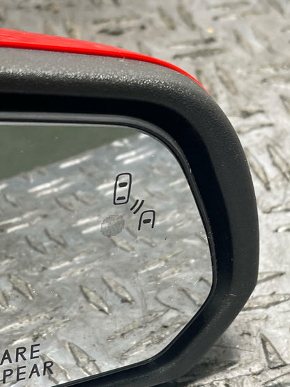 2015-23 Ford Mustang Passenger RH Mirror Race Red PQ 56k Miles 310
