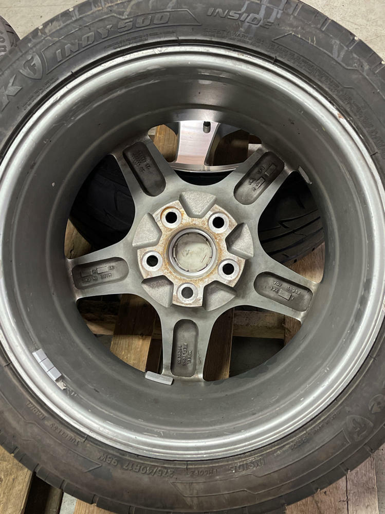 2003-04 Ford Mustang SVT Cobra Style 17x9 Wheels & Tires 314