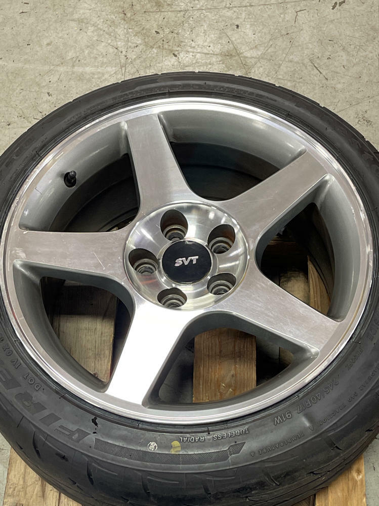 2003-04 Ford Mustang SVT Cobra Style 17x9 Wheels & Tires 314