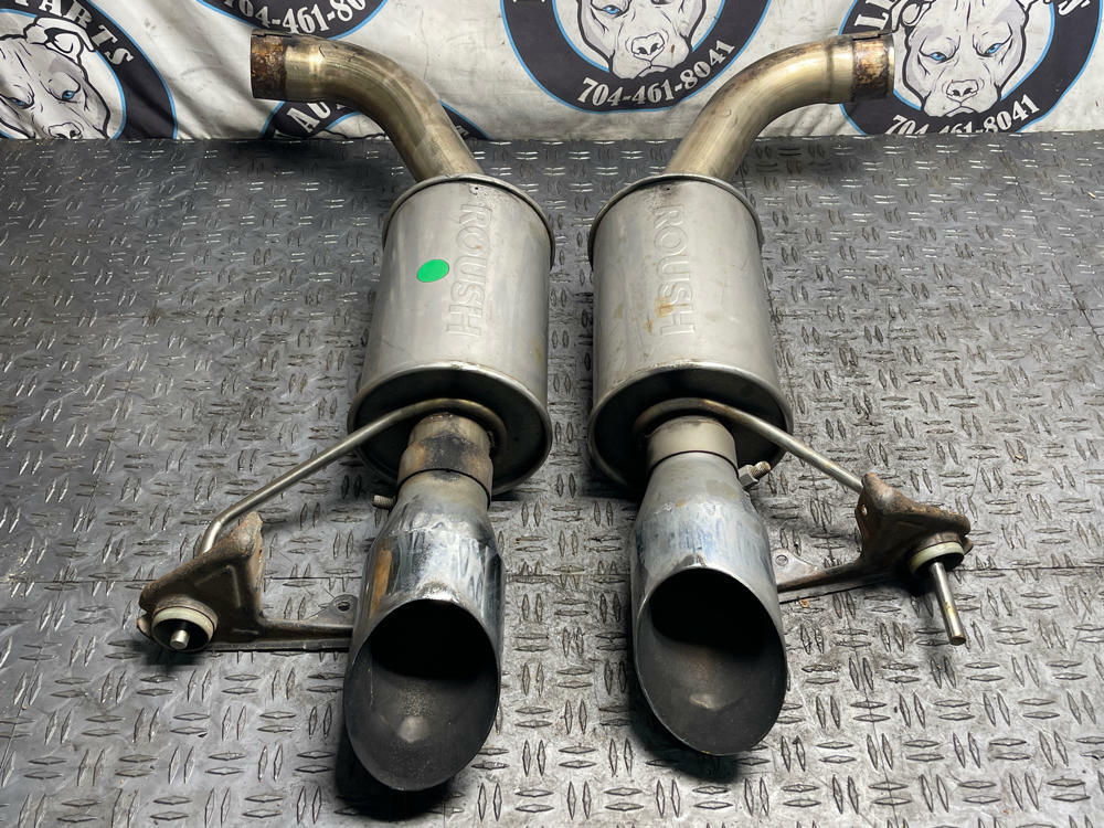 2015-17 Ford Mustang GT Roush Axle Back- Dual Exit 62k Miles 313