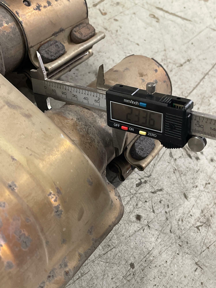2015-17 Ford Mustang GT OEM Resonator- CUT 313