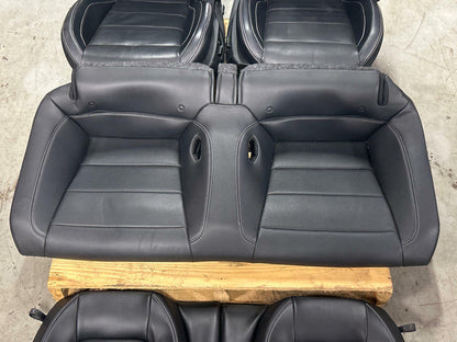 2015 Ford Mustang Black Leather 50th Anniversary Seats (COUPE) 319