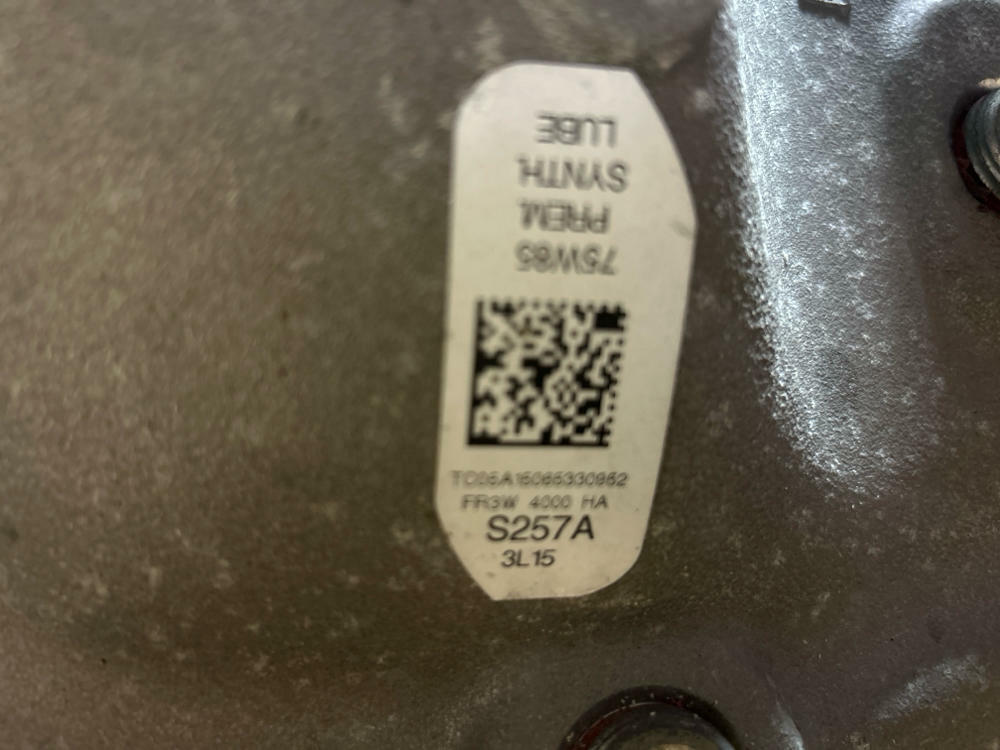 2015-23 Ford Mustang IRS Dropout 3.15 Gear 53k Miles 319