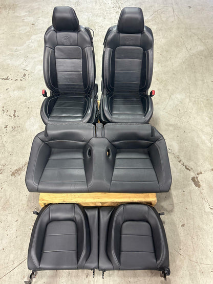 2015 Ford Mustang Black Leather 50th Anniversary Seats (COUPE) 319