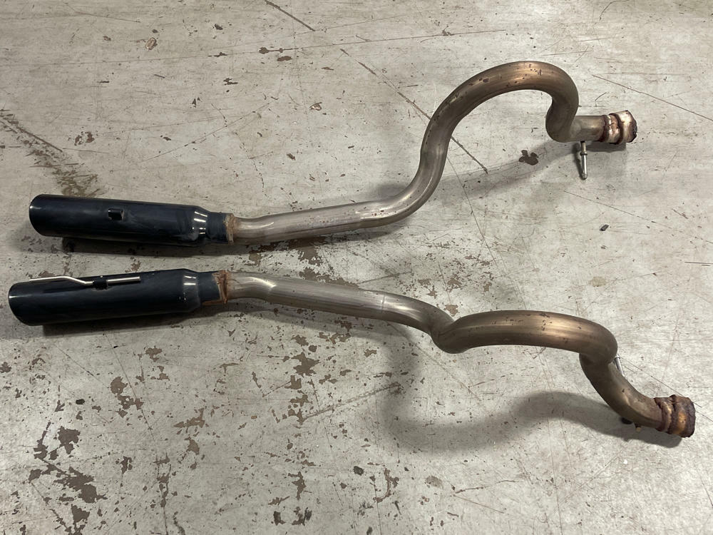 1999-04 Ford Mustang GT Bullitt Over The Axle Pipes- w/ Tips 306