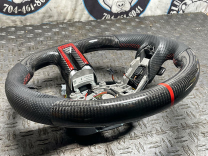 2015-23 Ford Mustang Aftermarket Carbon Fiber Steering Wheel