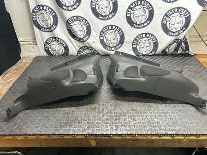 2003-04 Ford Mustang SVT Cobra Rear Quarter Plastics Dark Charcoal 318